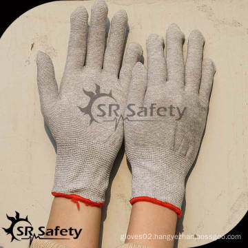 SRSAFETY 13 gauge grey nylon gloves